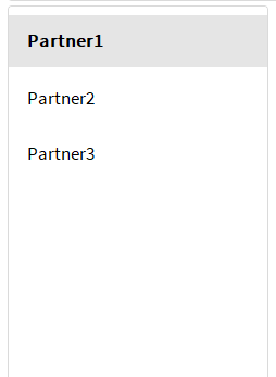 Partner List